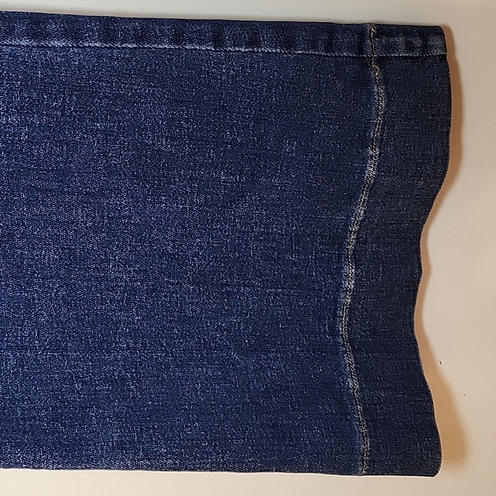 SPANX shape EveryWear Flare Jeans pull-on style with patch pockets Size XL - Picture 10 of 16